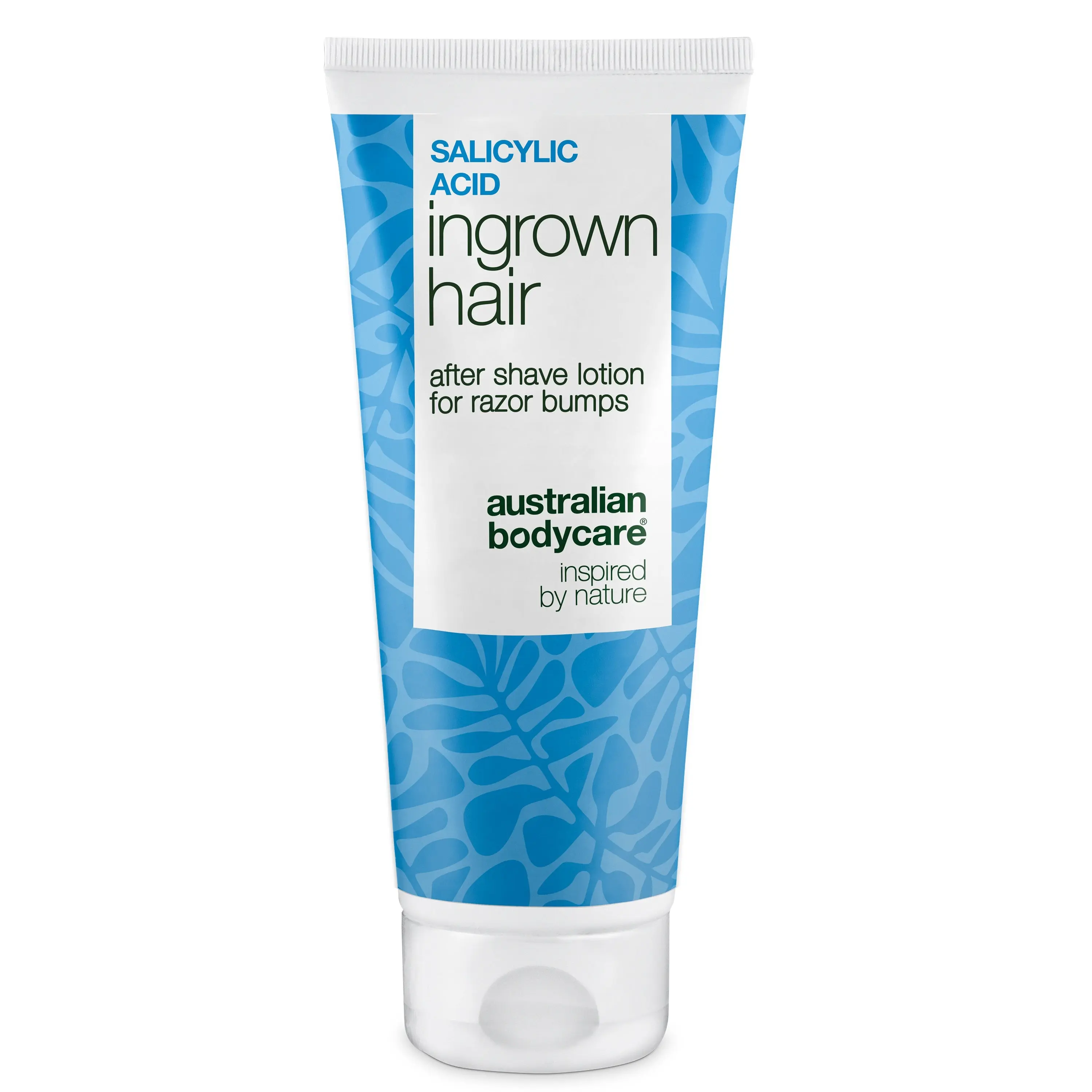 Lotion po holení s kyselinou salicylovou na zarůstající chloupky — Lotion po holení s kyselinou salicylovou předchází zarůstání chloupků a pupínkům po holení. Zklidňující péče s kyselinou salicylovou.