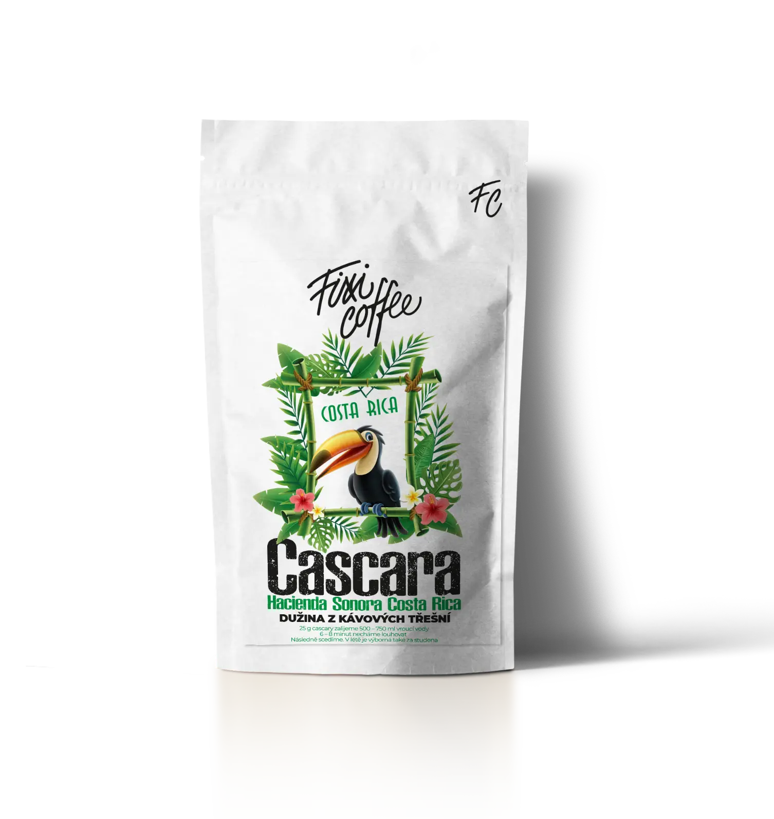 Fixi Coffee Cascara – sušená kávová dužina sušená dužina /