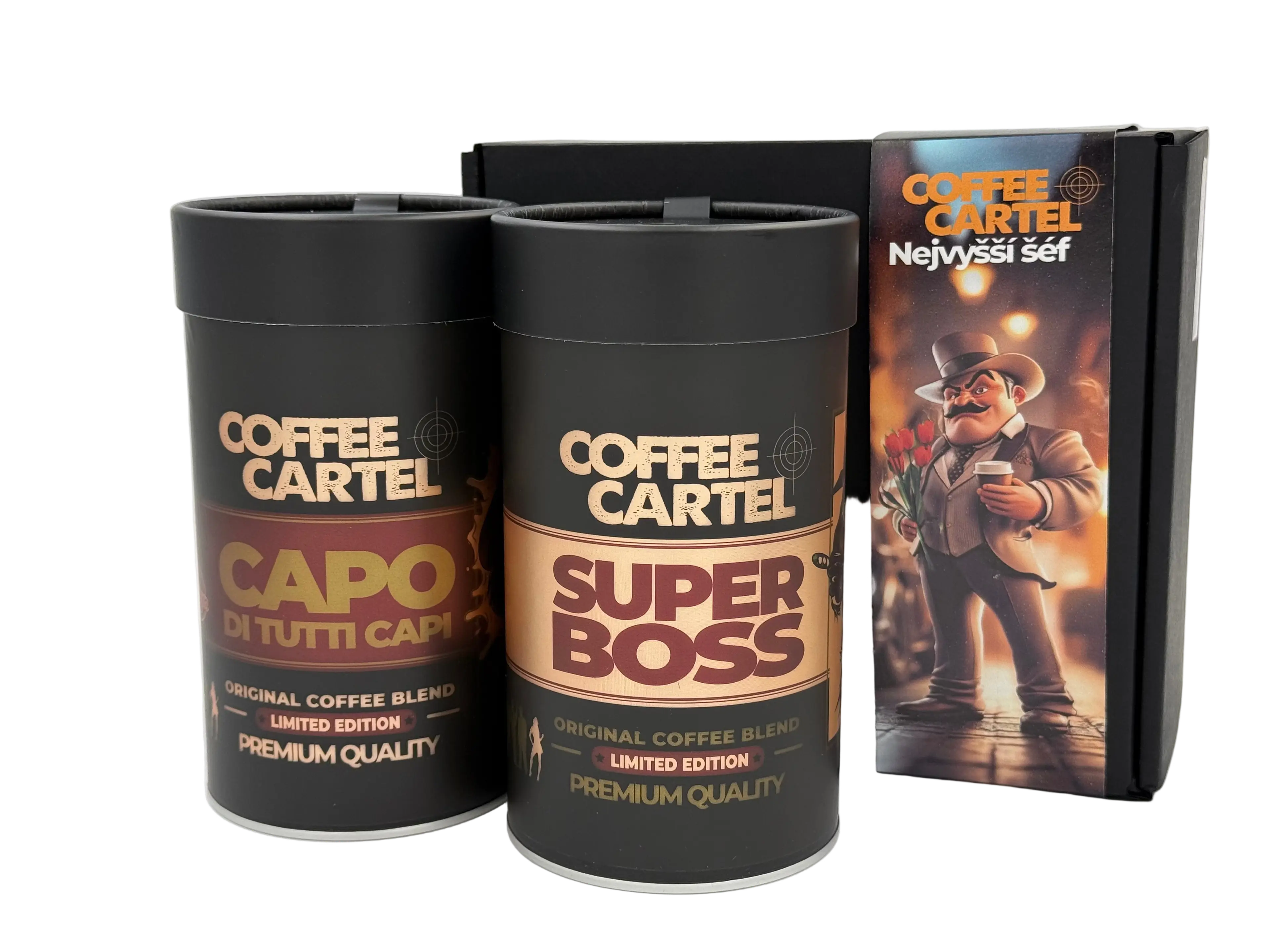 Fixi Coffee Mafia – nejvyšší šéf – dárková sada