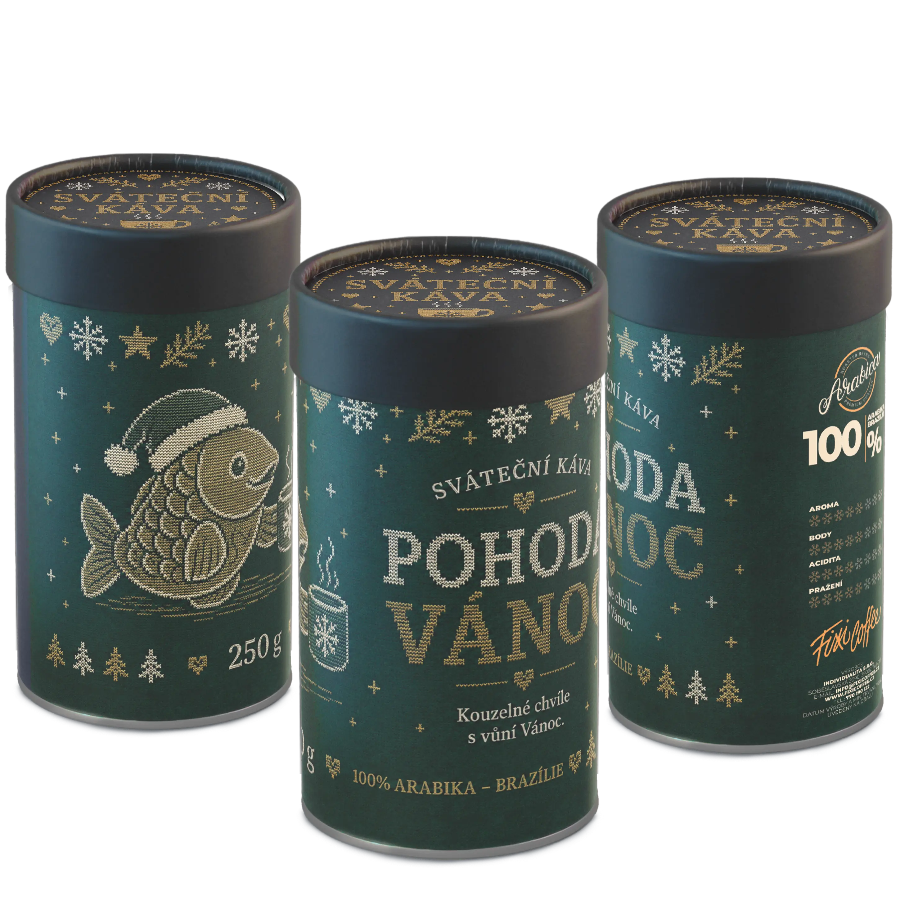 Fixi Coffee Vánoční edice - Pohoda vánoc