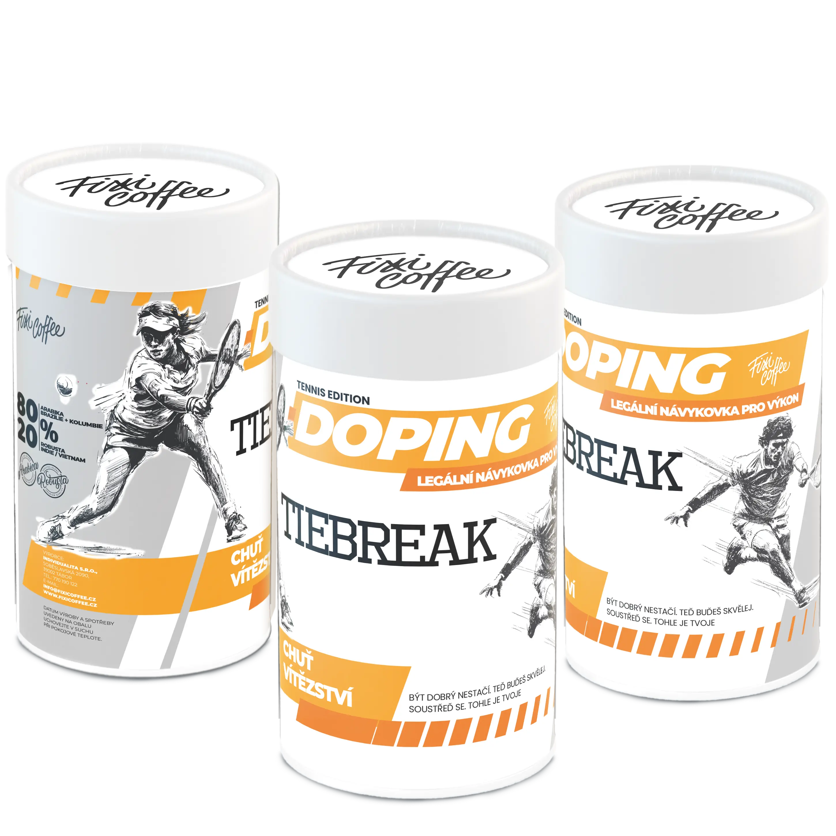 Fixi Coffee Doping – Tiebreak – dárková káva