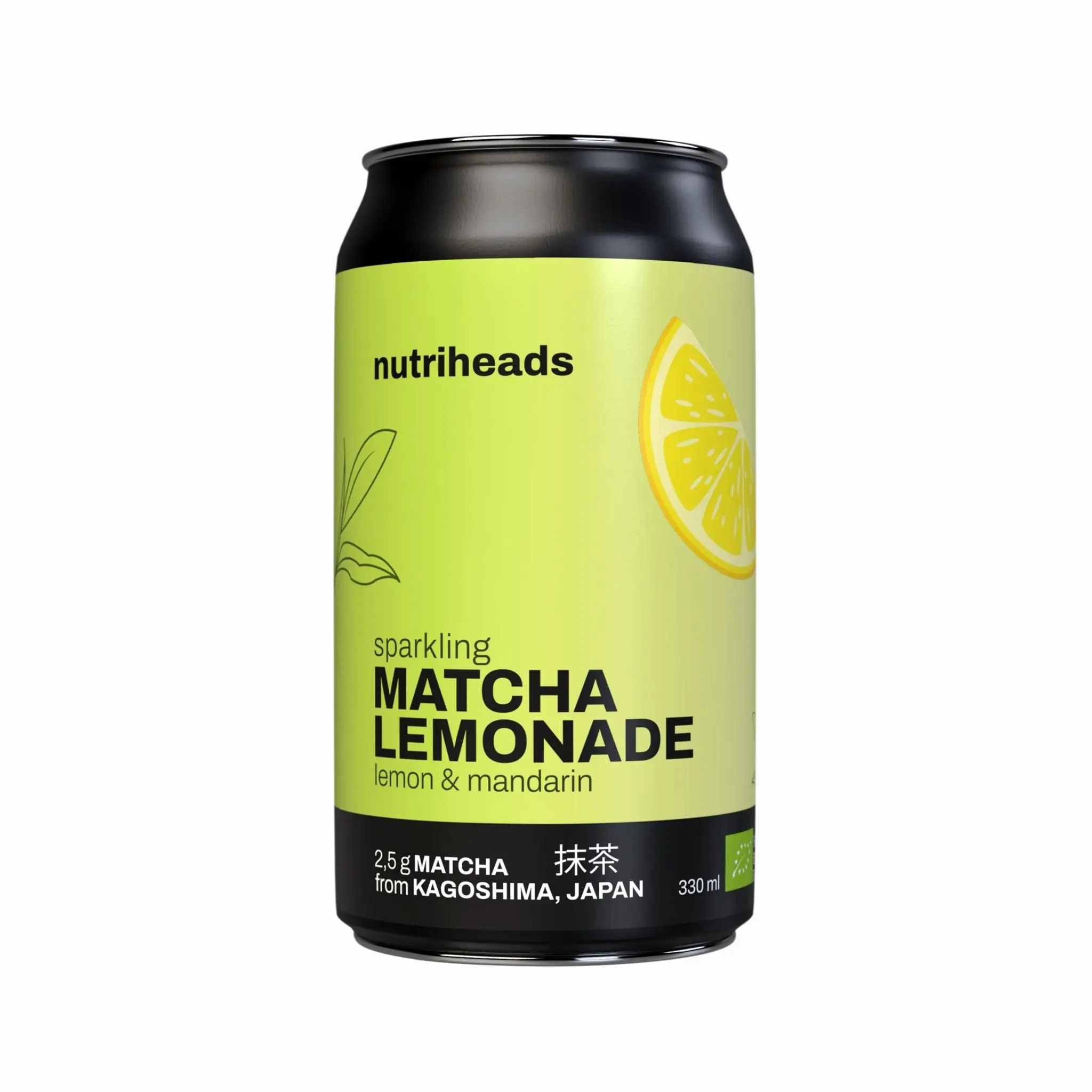 Nutriheads Sparkling Matcha Lemonade 330 ml