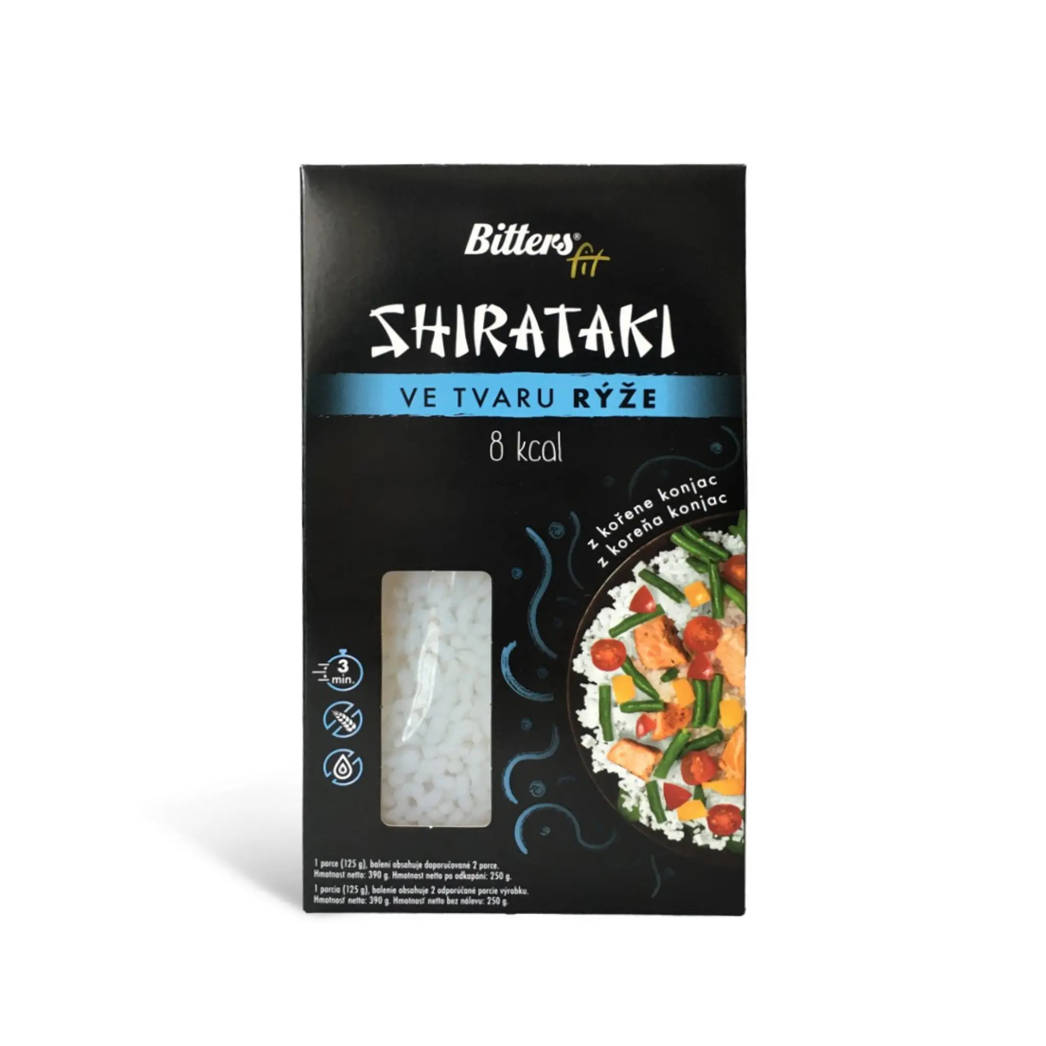 Bitters shirataki FIT - rýže 390 g