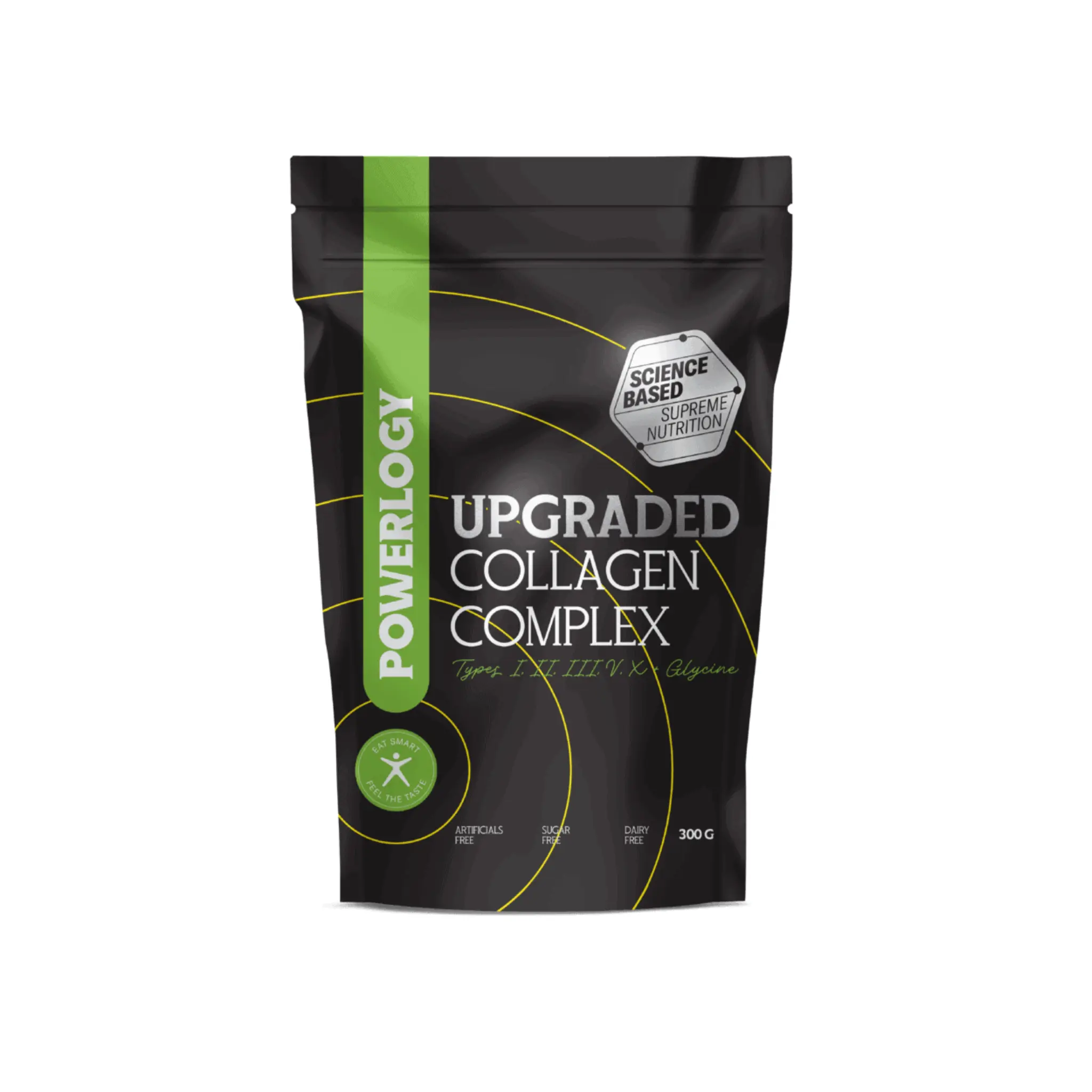 Powerlogy Upgraded Collagen Complex 300 g Bez příchutě