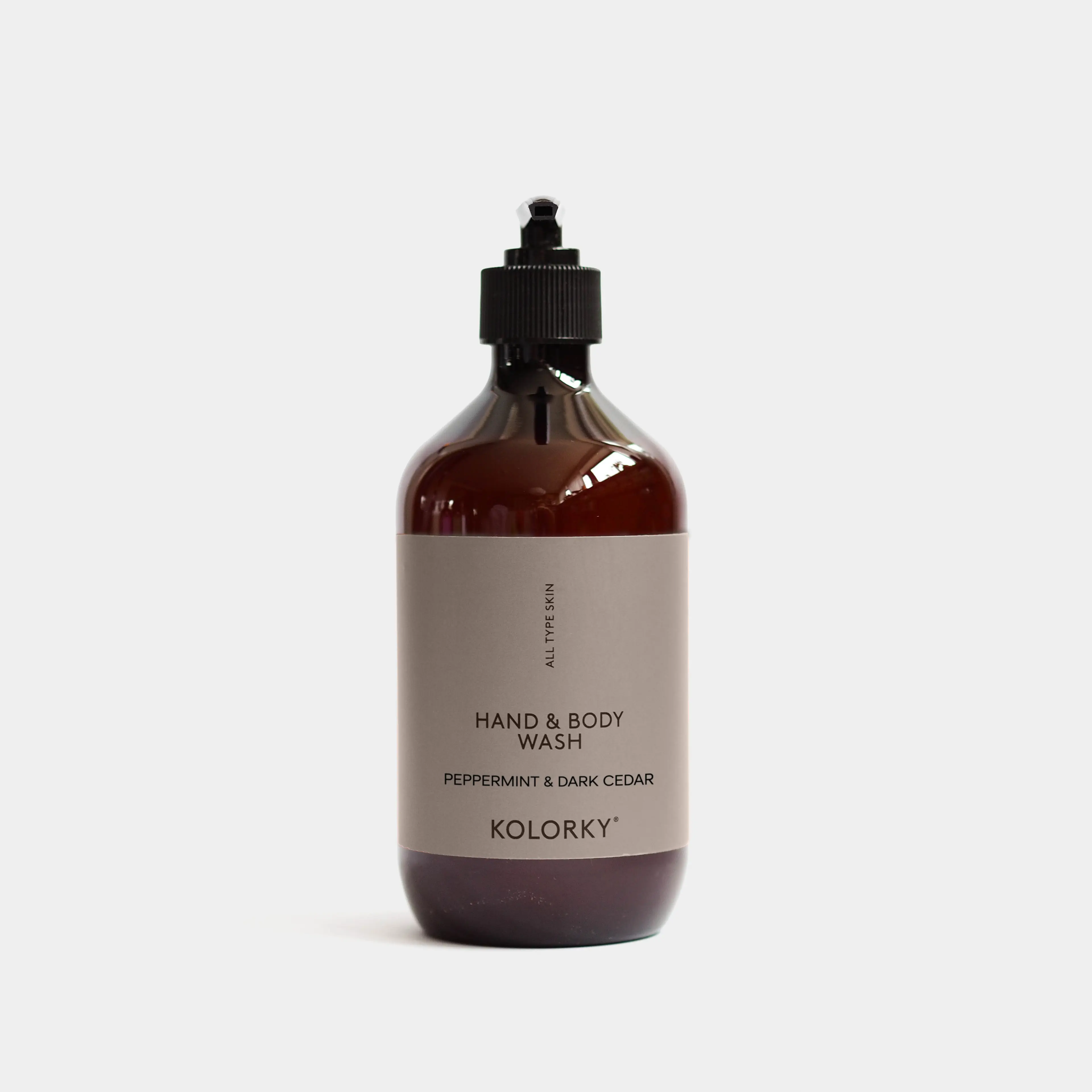 HAND & BODY WASH, Peppermint & Dark Cedar, 490 ml Default