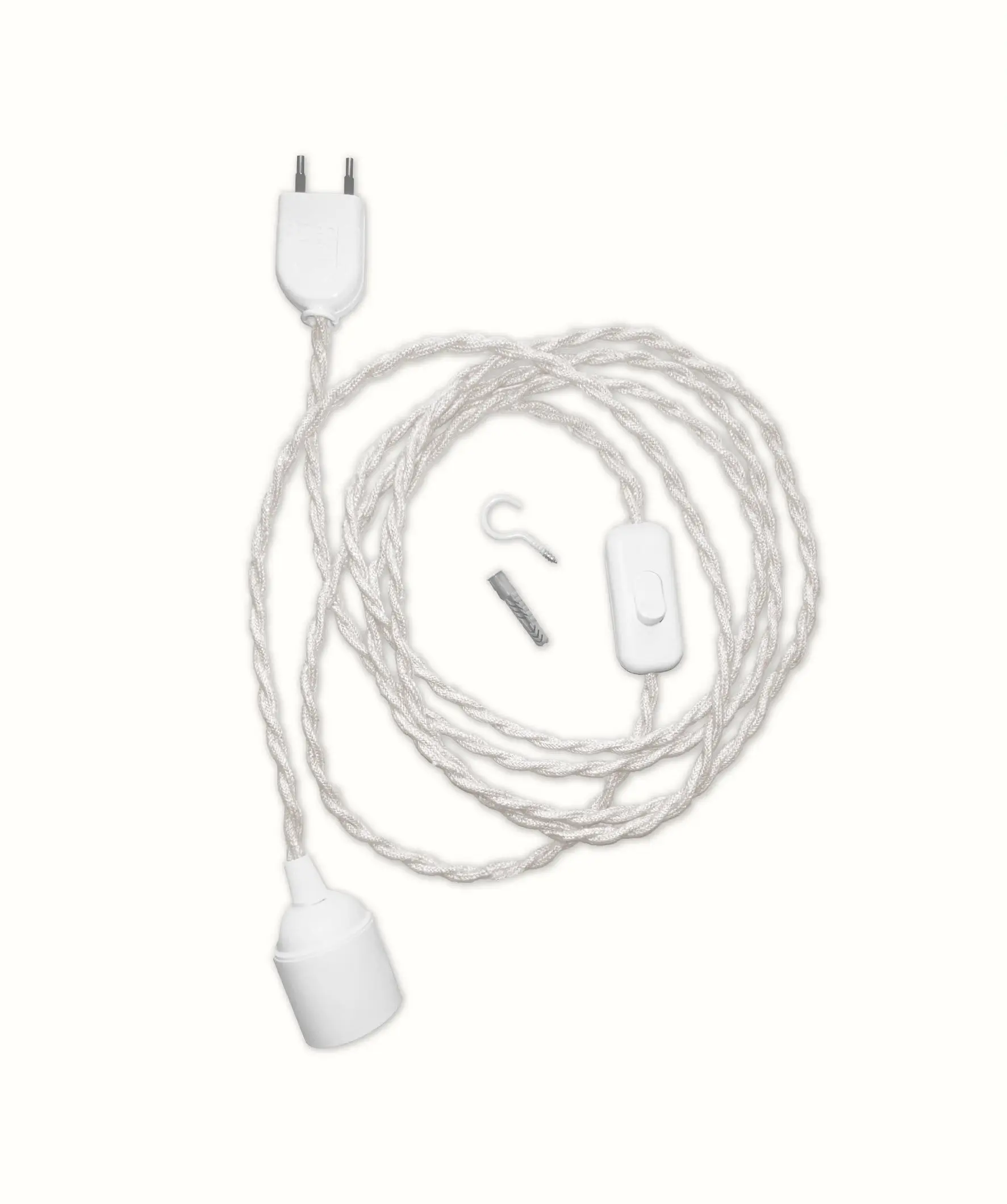 Kabel se spínačem do zásuvky 4 m