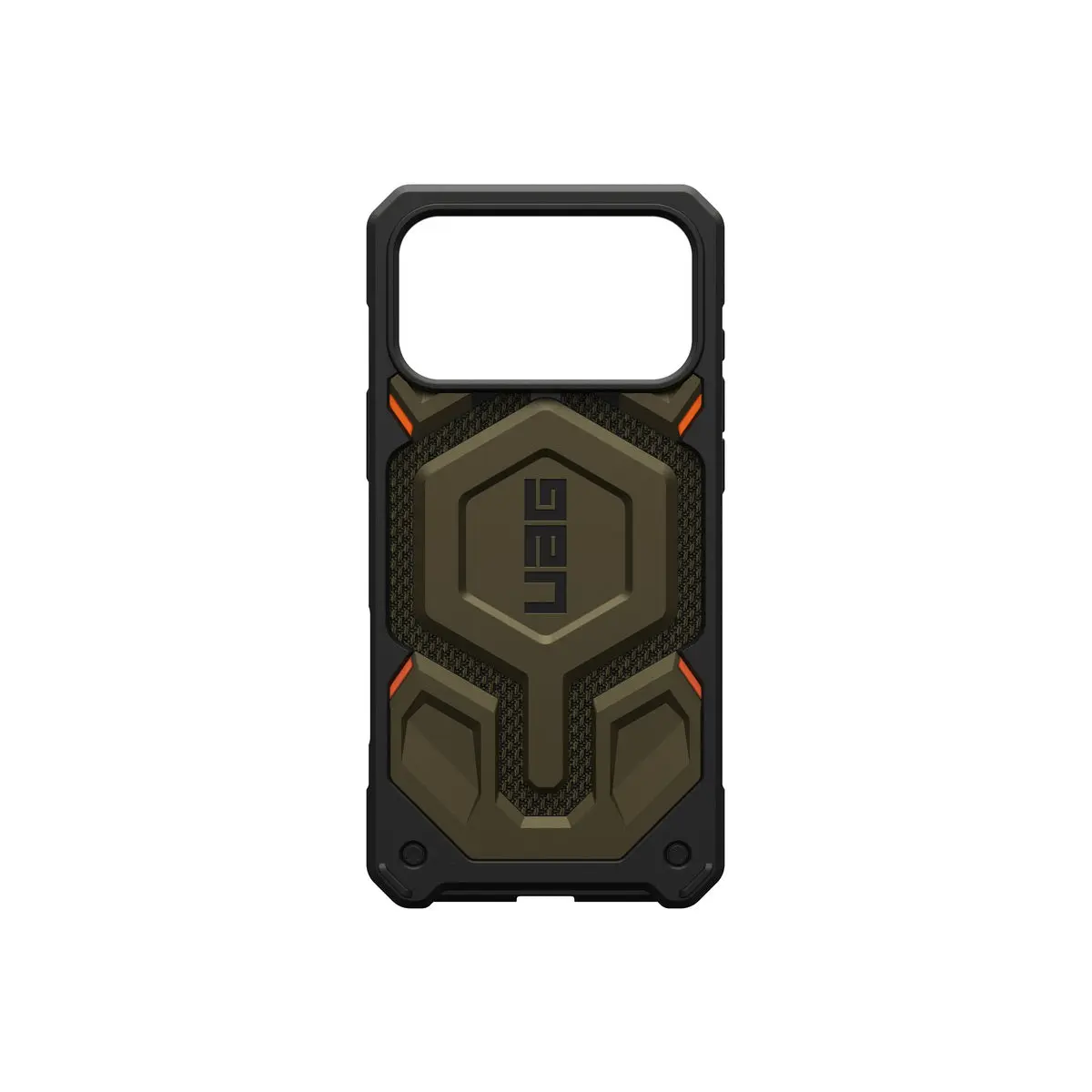 UAG Monarch Pro MagSafe Kevlar kryt iPhone 17 Pro Max zelený
