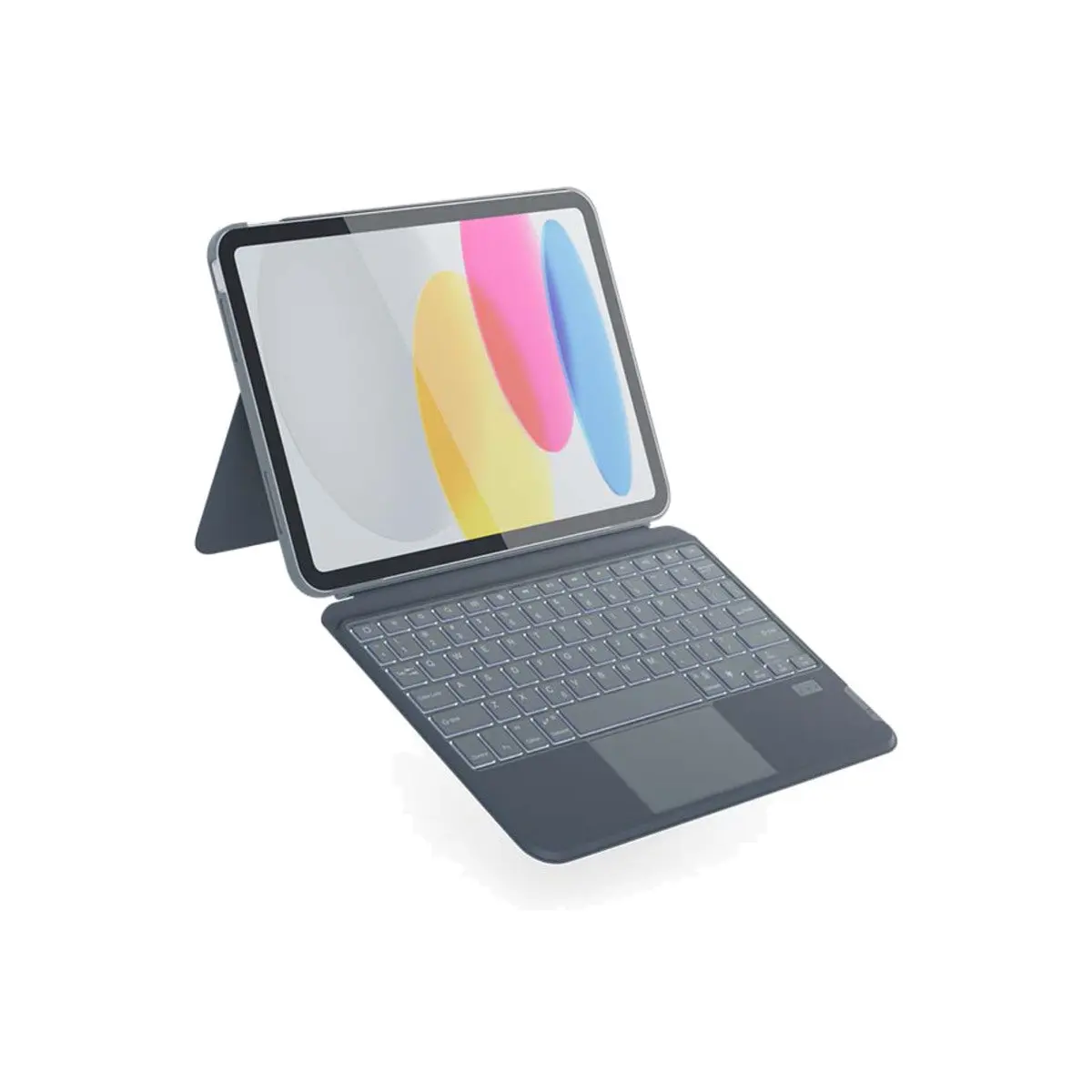 Epico Backlit Keyboard Case iPad Pro 11" (2018+)/iPad Air 10,9" (2020-2022)/iPad Air 11" (M2) - Čeština/Šedá