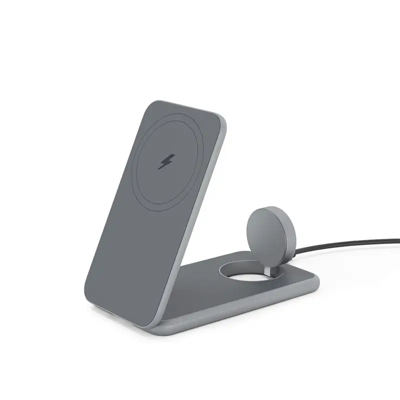 MagSafe skládací nabíjecí stojánek iSTYLE Mag+ - vesmírně šedý