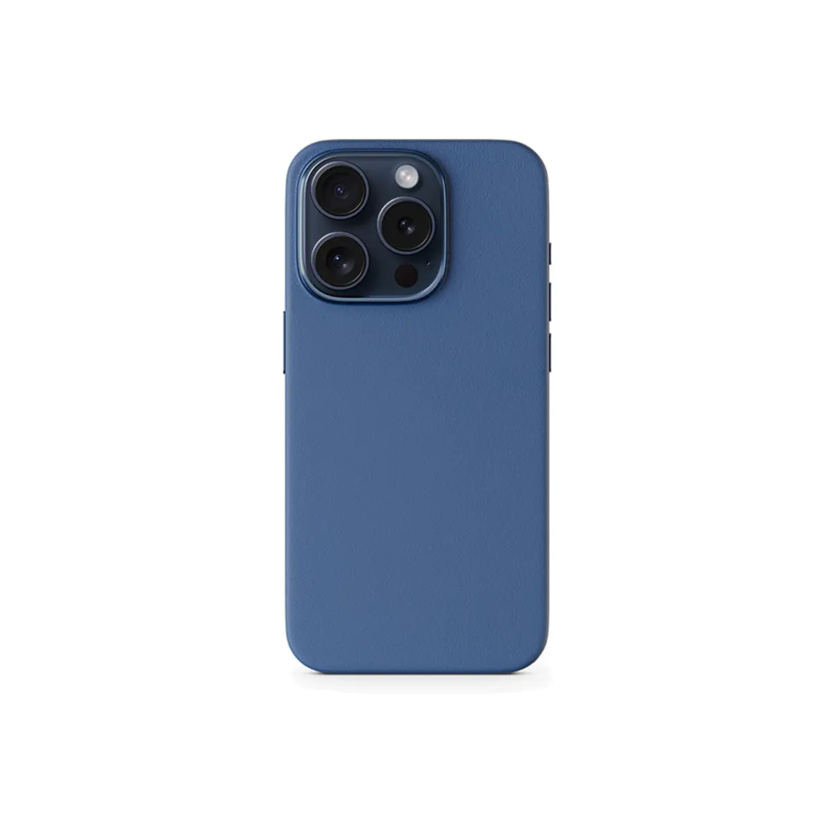 Kožený kryt pro iPhone 15 Pro Epico Mag+ - modrý