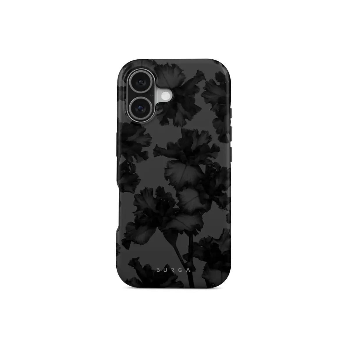 Kryt pro iPhone 17 Burga Nocturnal Tough MagSafe Case - květinový tmavý
