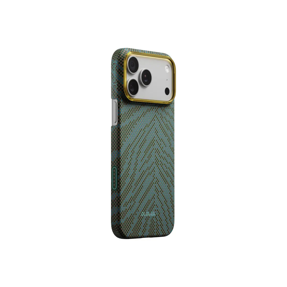 Kryt pro iPhone 17 Pro Max Pitaka Edge Case Breath of Veins Dive Green