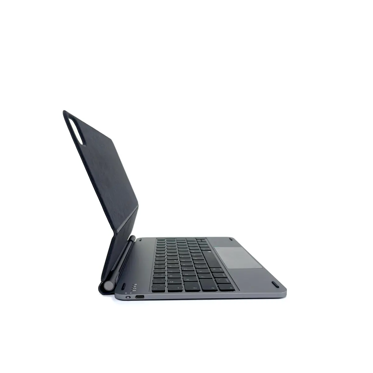 Kryt s klávesnicí pro iPad Air/Pro 11" Dviced Magnetic Aluminium - CZ - tmavě šedý