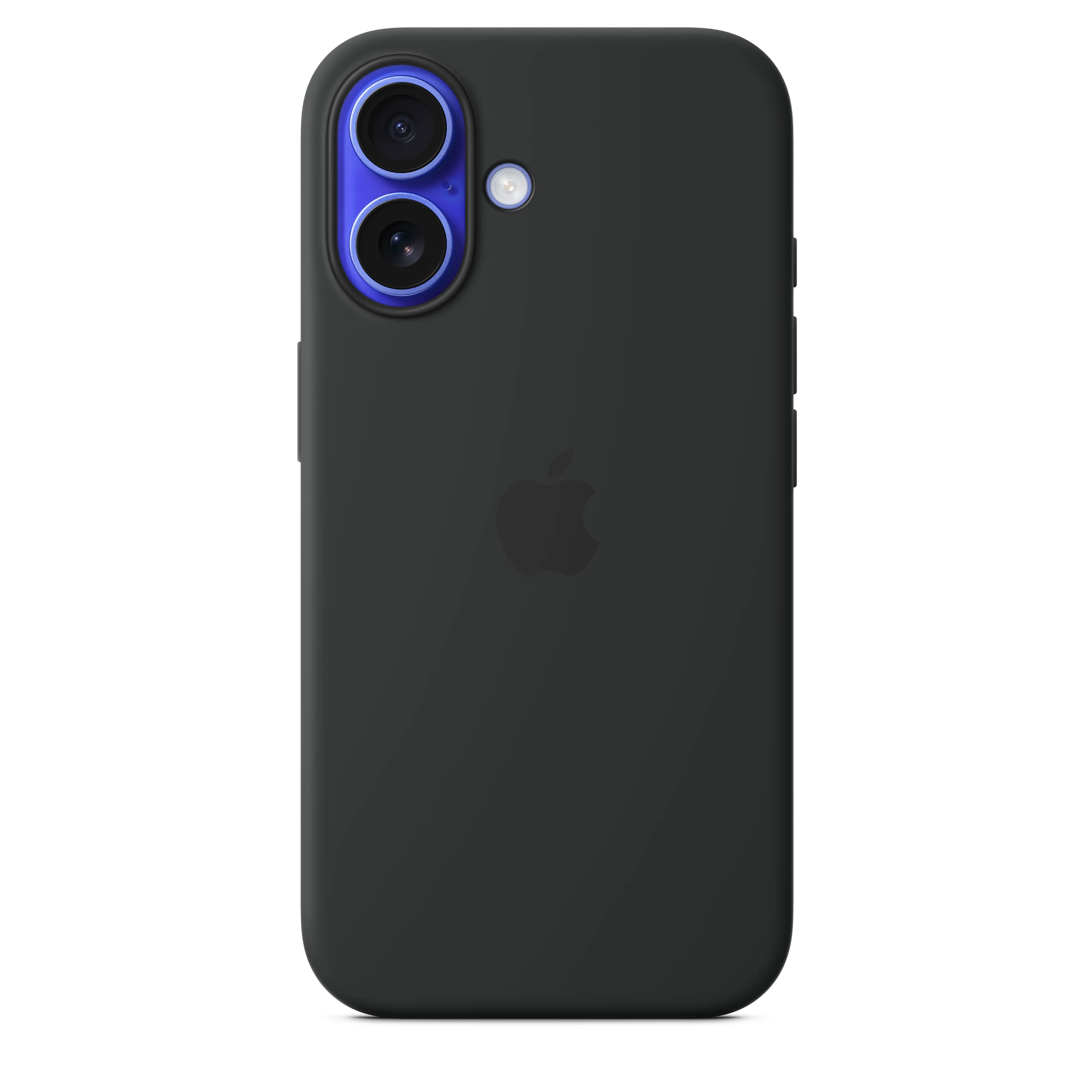 APPLE iPhone 16 Silicone Case with MS - Black MYY13ZM/A