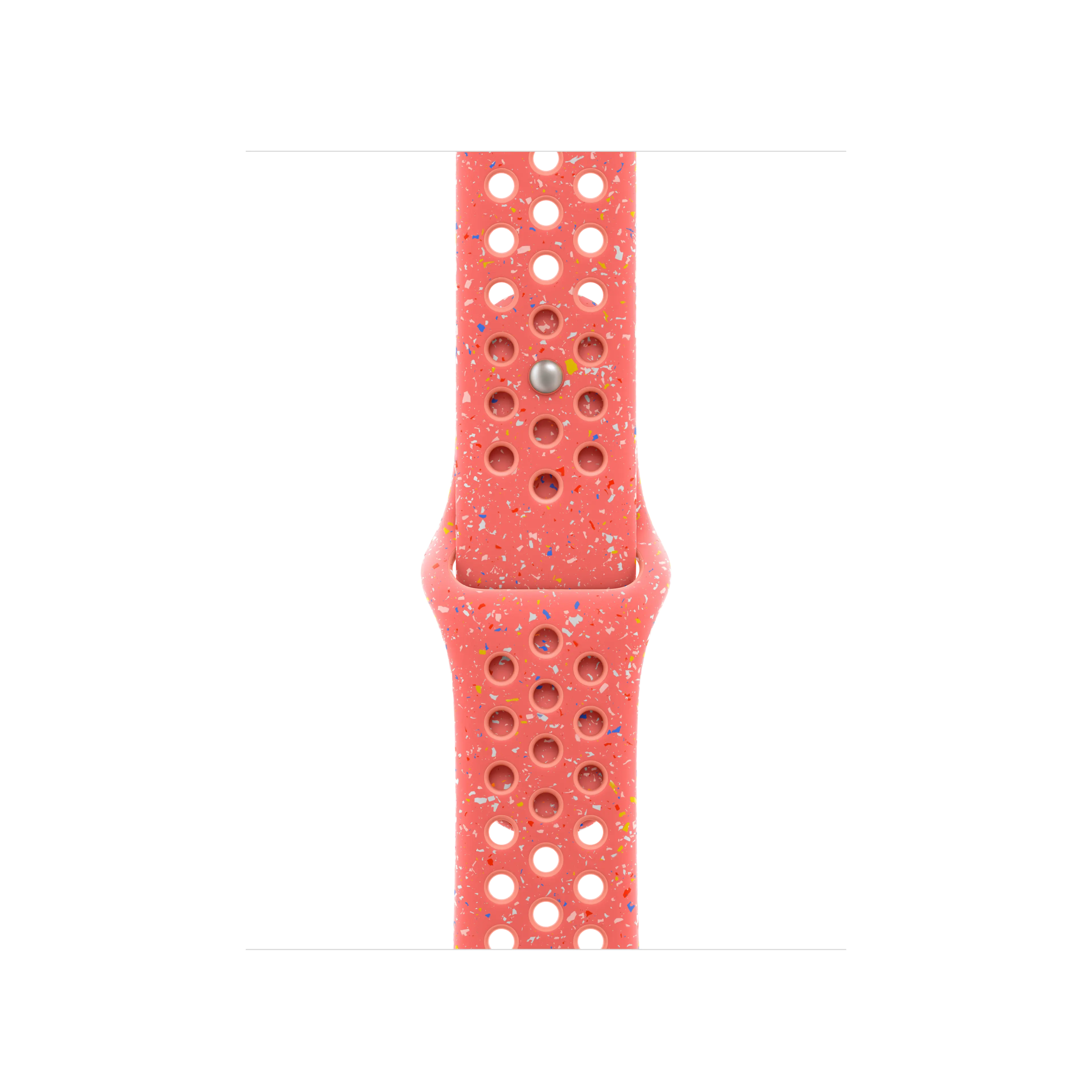 Apple Watch 38/40/41/42mm žhavě oranžový sportovní řemínek Nike - M/L