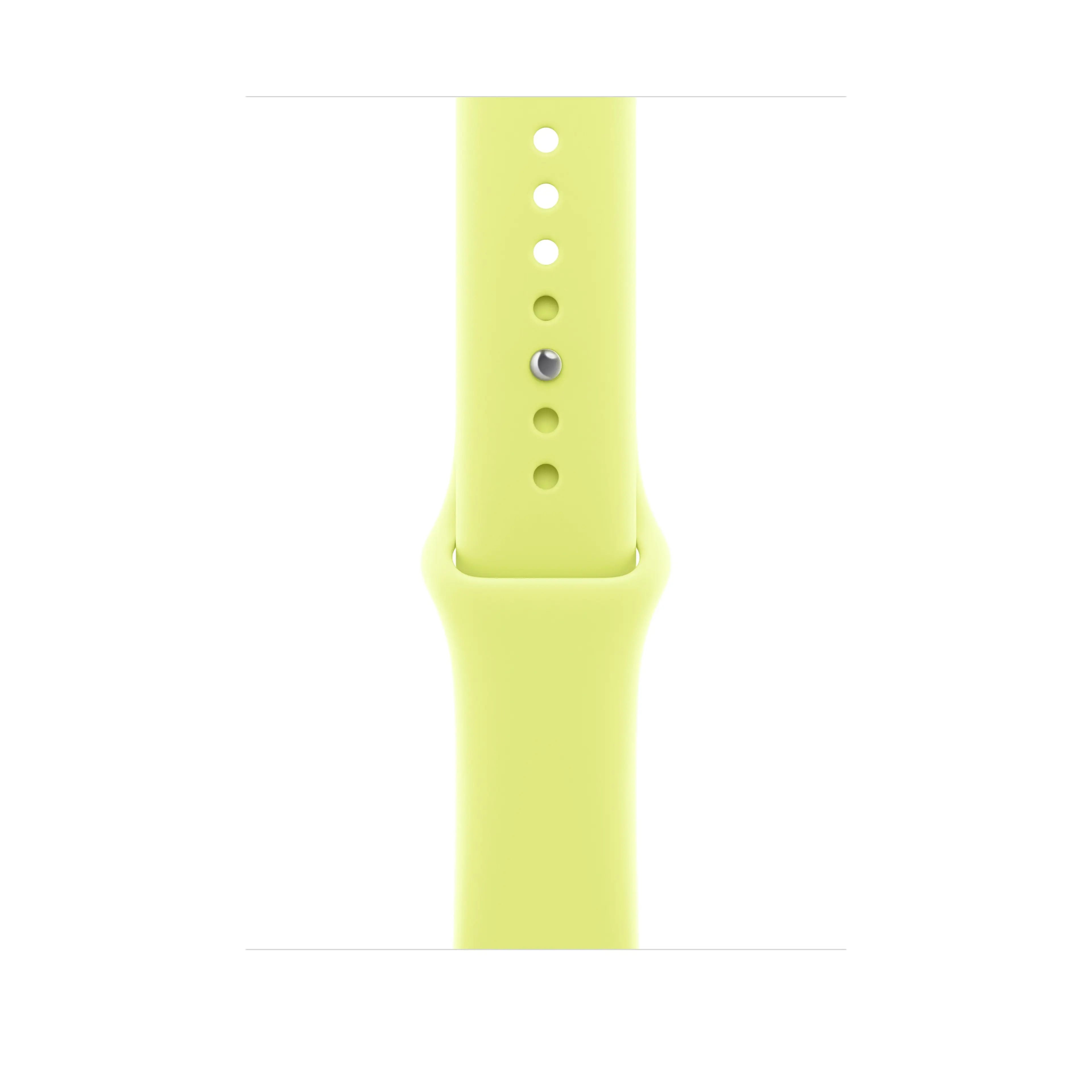 Řemínek pro Apple Watch 44/45/46/49 mm Apple neonově žlutý sportovní - M/L
