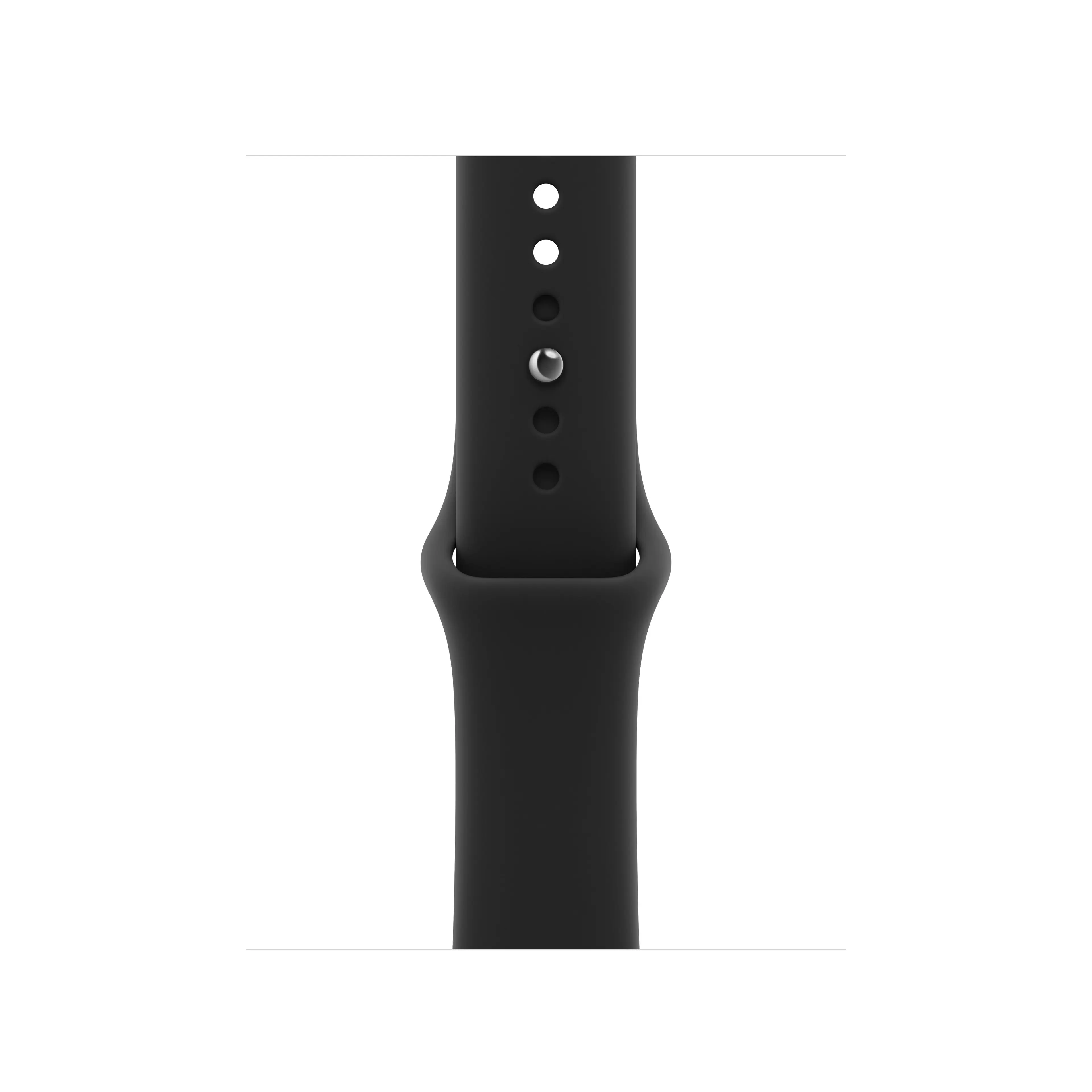 42mm černý sportovní řemínek - M/L