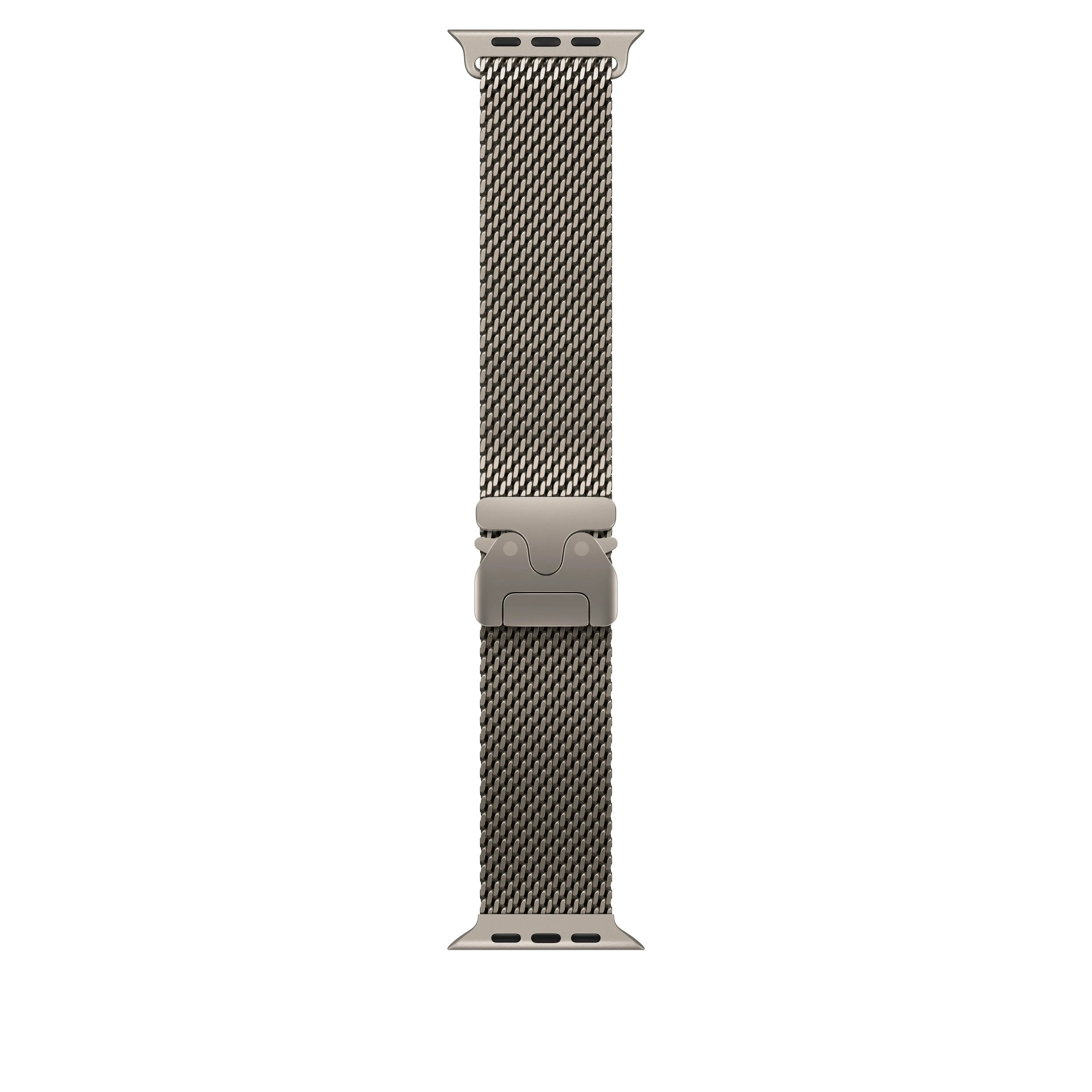 49mm Milánský tah z přírodního titanu - S
