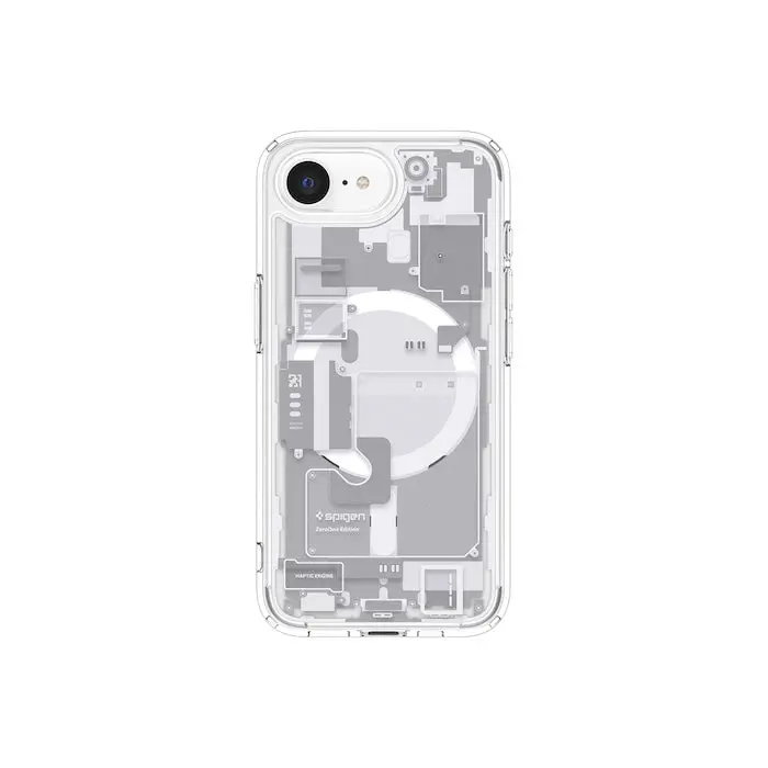 MagSafe kryt pro iPhone 16e Spigen Ultra Hybrid - zero one white