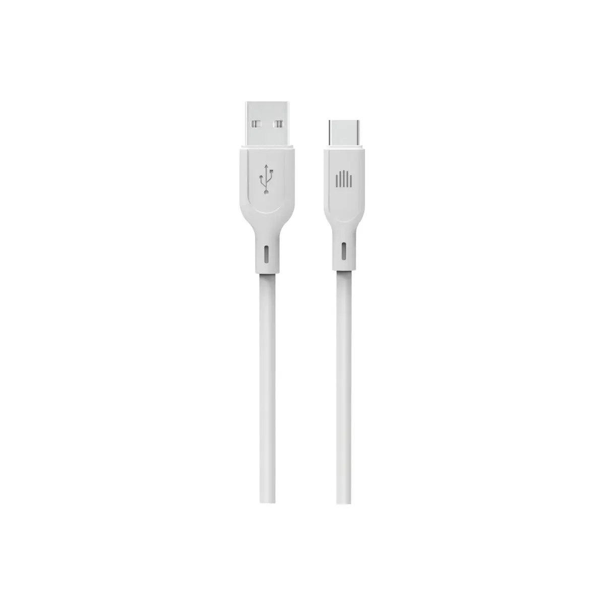 Kabel USB-A / USB-C Dviced 1,25 m – bílý