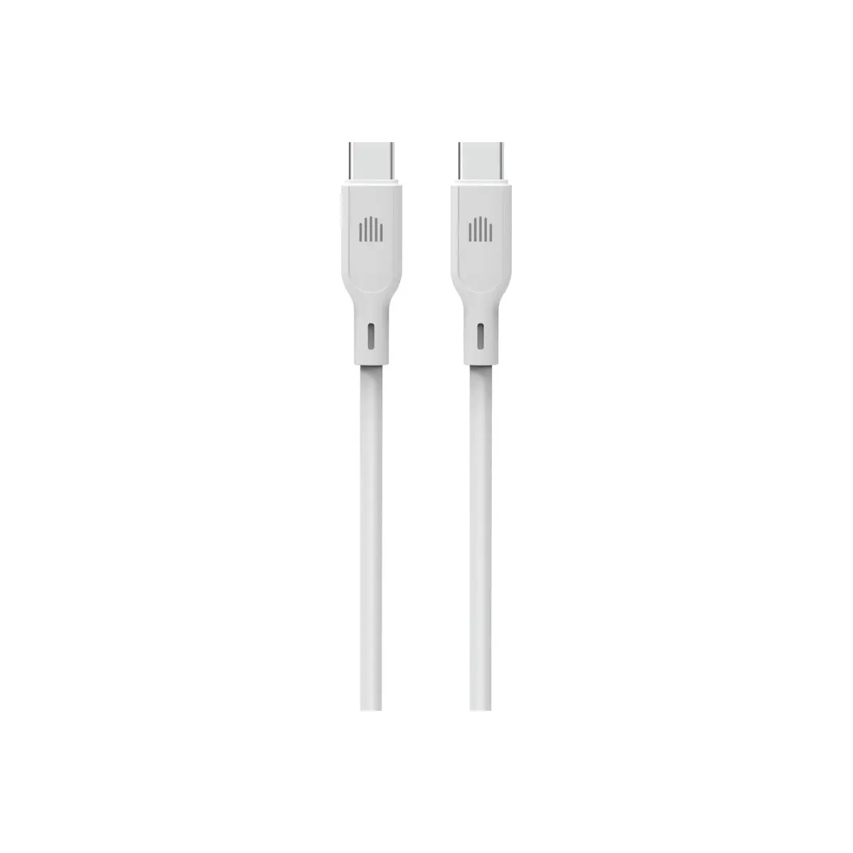 Kabel USB-C / USB-C Dviced 1,25 m – bílý