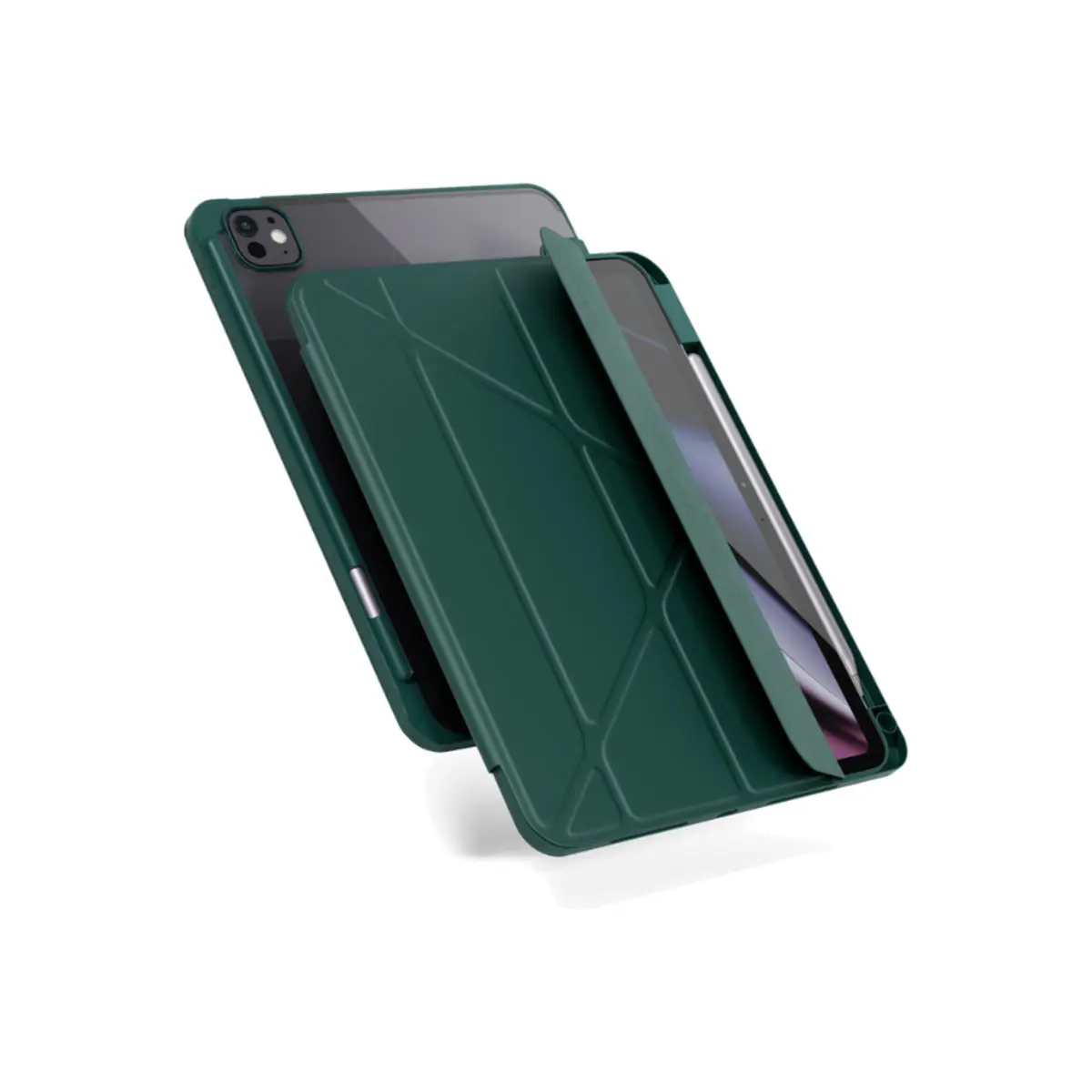 Kryt na iPad Pro 11" (M4/M5) Epico Hero Flip - zelený