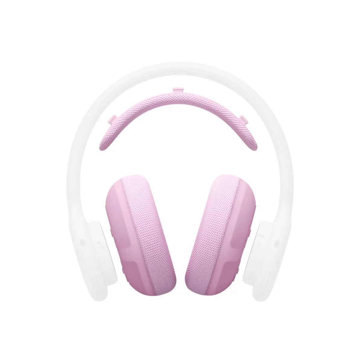 Sada polstrování pro Beats 360 – růžové pletené polstrování náušníků a hlavového oblouku