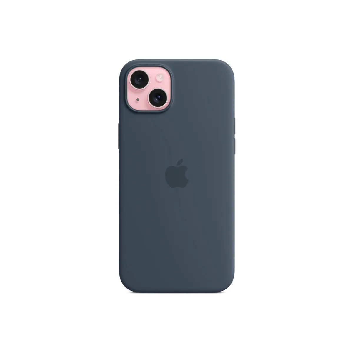 Apple iPhone 15 Plus Silicone Case with MagSafe - Storm Blue