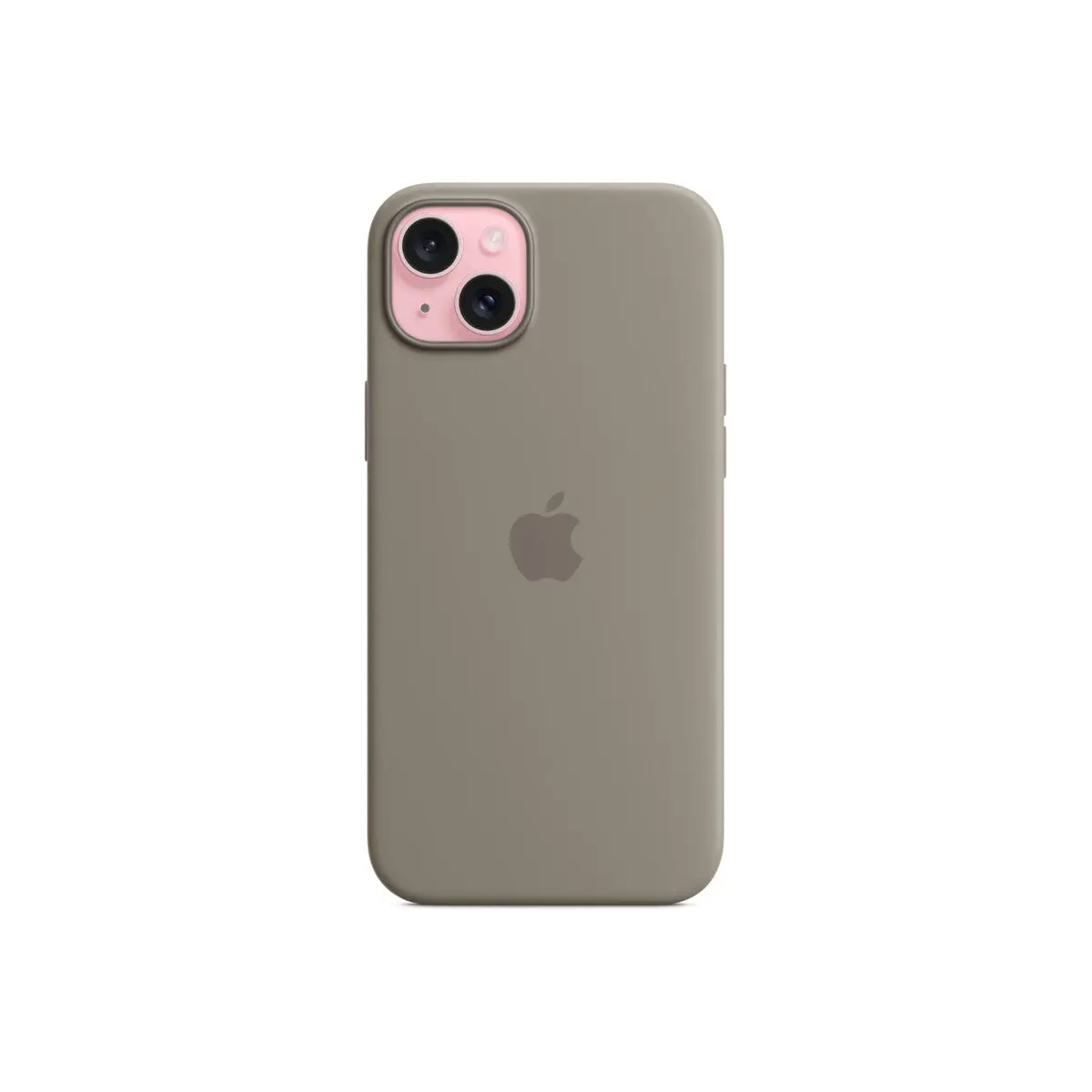 Apple iPhone 15 Plus Silicone Case with MagSafe - Clay