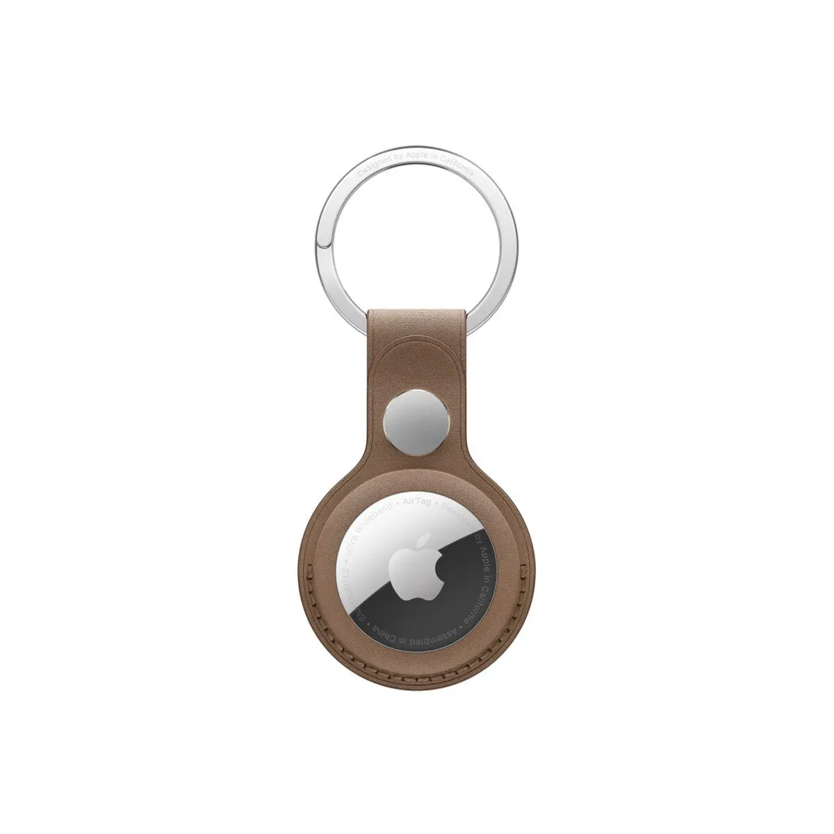 Apple klíčenka z tkaniny FineWoven na AirTag – kouřová