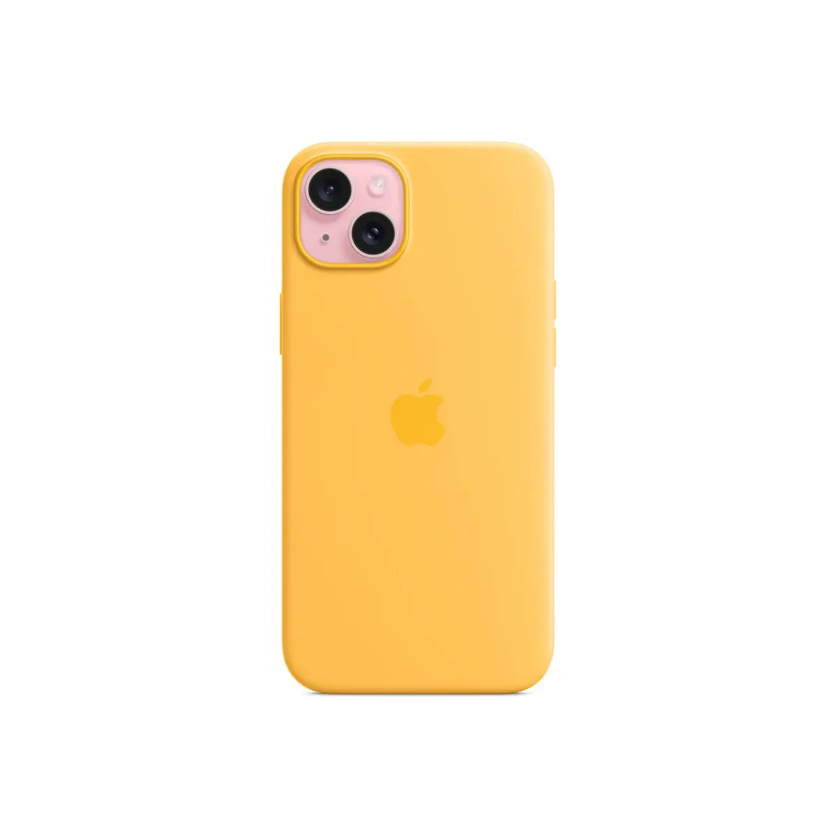 Apple iPhone 15 Plus Silicone Case with MagSafe - Sunshine
