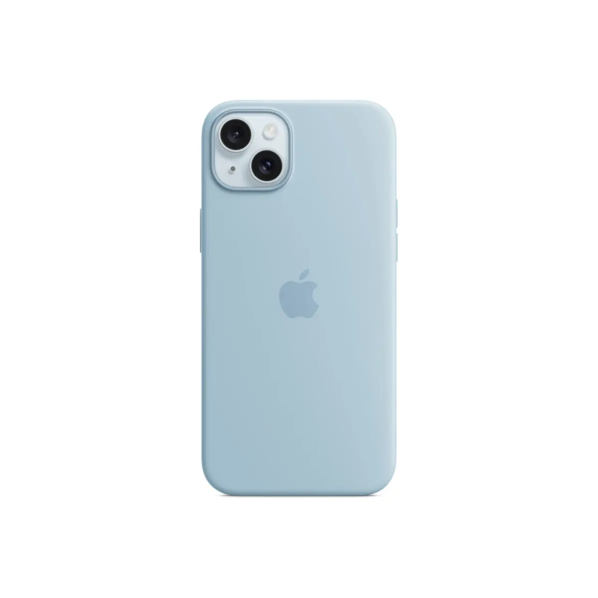 Apple iPhone 15 Plus Silicone Case with MagSafe - Light Blue
