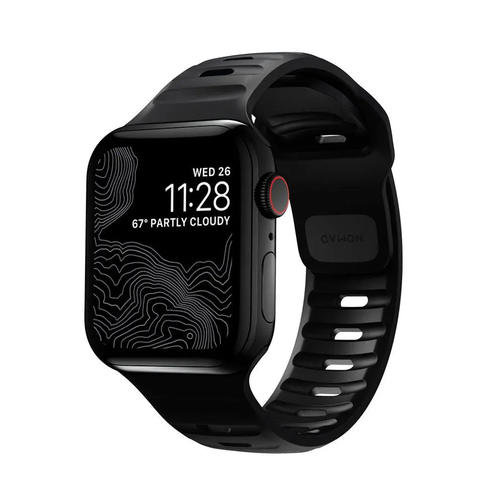 Nomad řemínek Sport Strap pro Apple Watch 42/44/45mm-Black