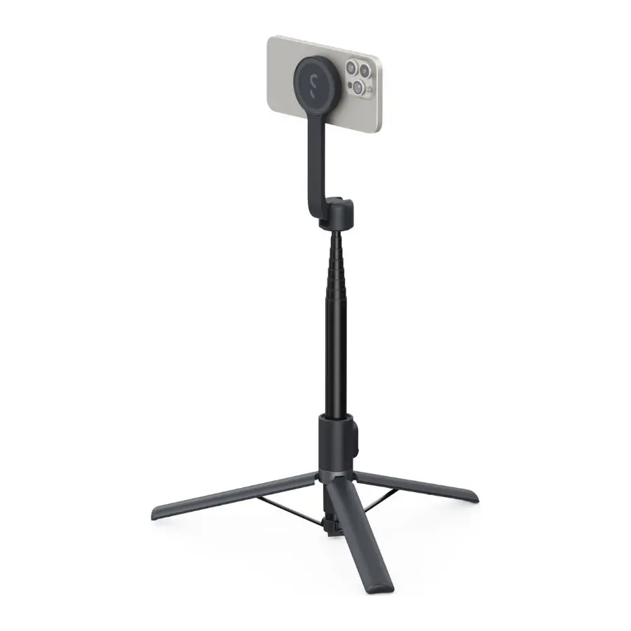 Magnetický stativ a selfie tyč ShiftCam SnapStand Max - černá