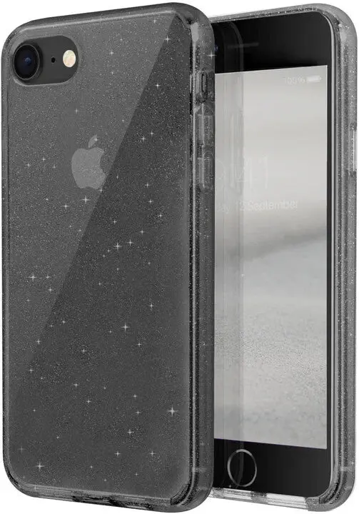 Kryt na iPhone SE (2. a 3. gen) UNIQ Hybrid LifePro Tinsel - šedý