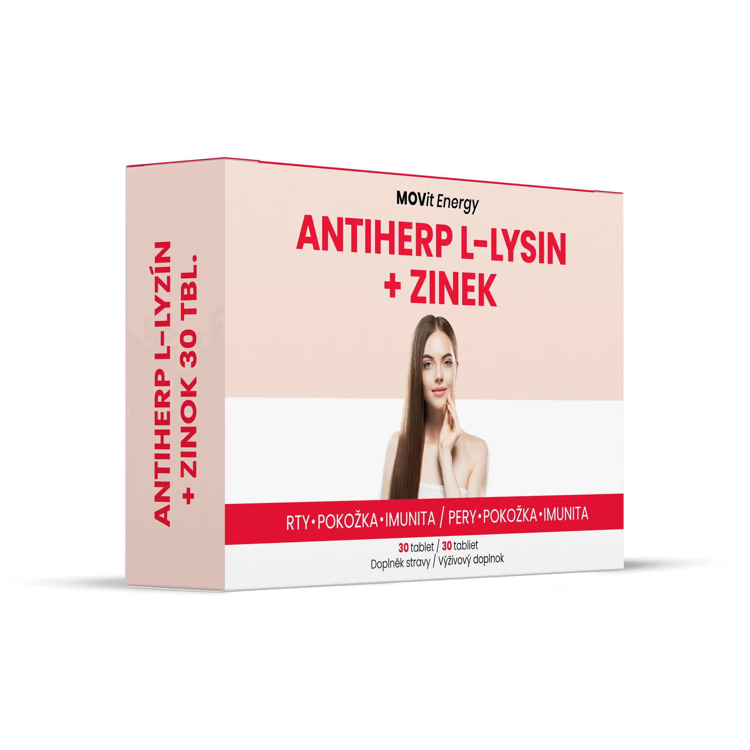 MOVit AntiHerp L-Lysin + Zinek 30 tablet