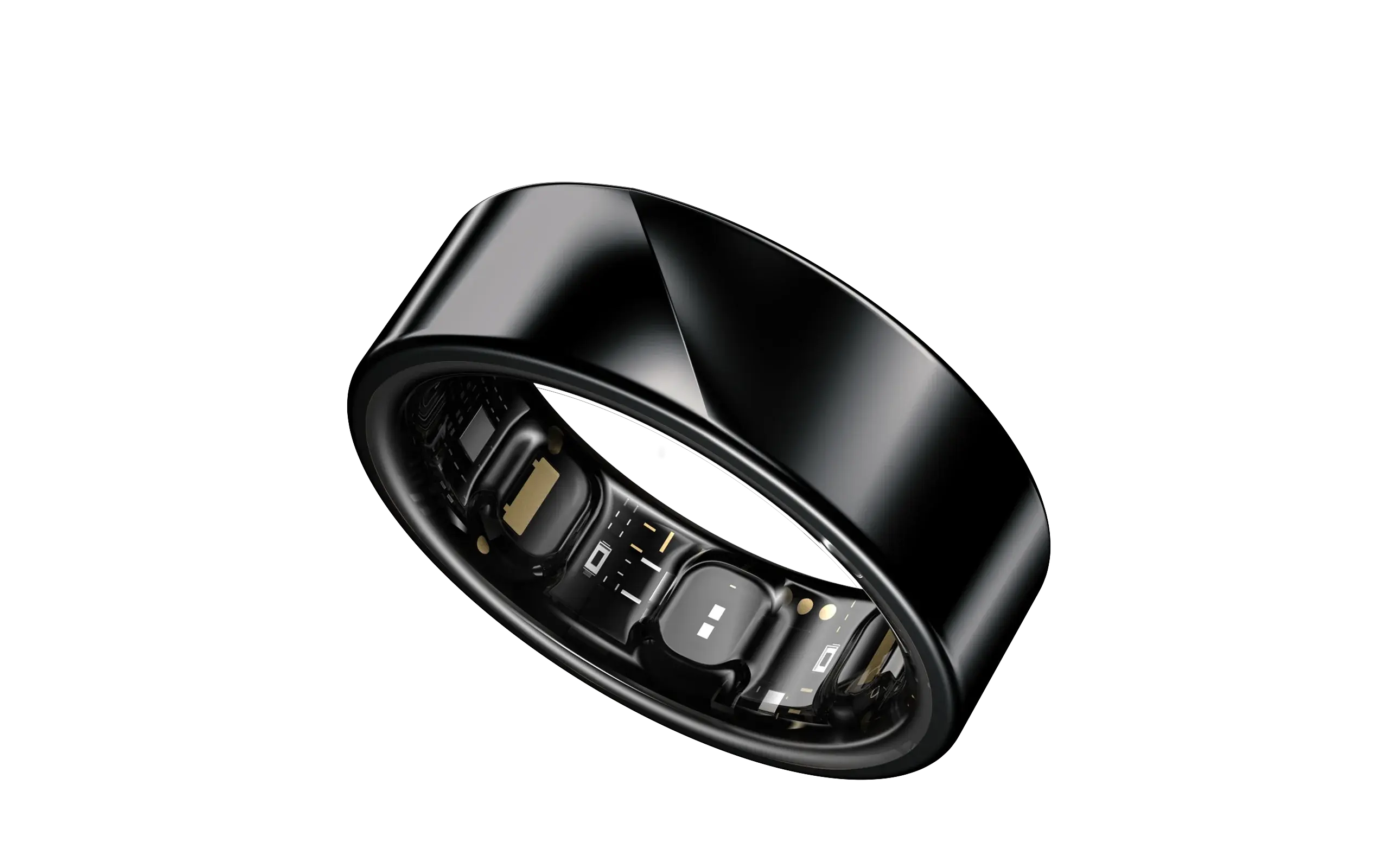 Luna Ring 2.0 Midnight Black – lesklá černá / 10