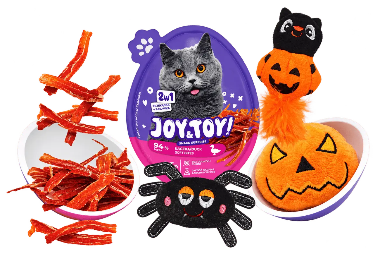 Vajíčko s překvapením Joy&Toy pro kočky