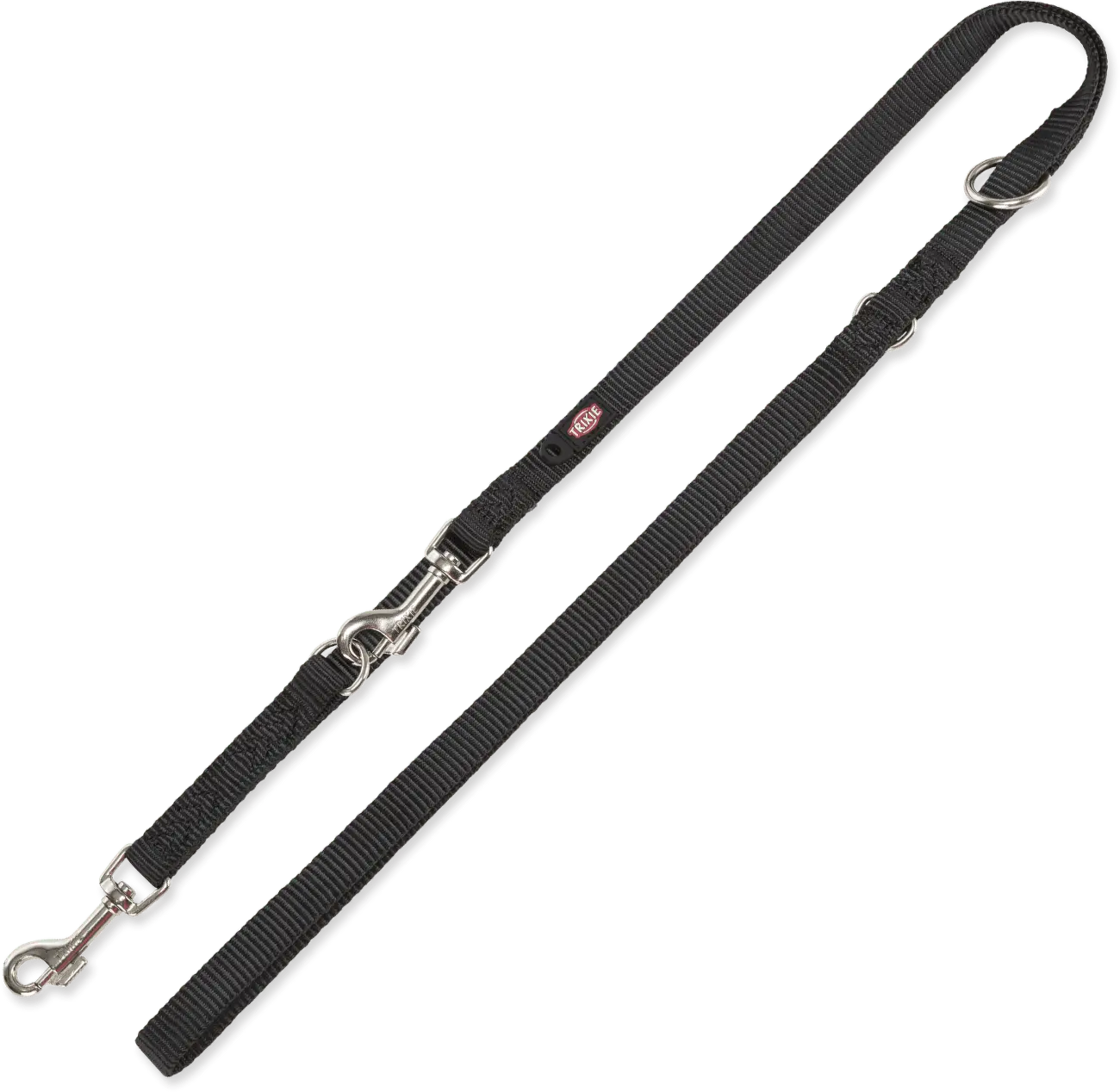 Vodítko Trixie Premium prodlužovací XS–S černé