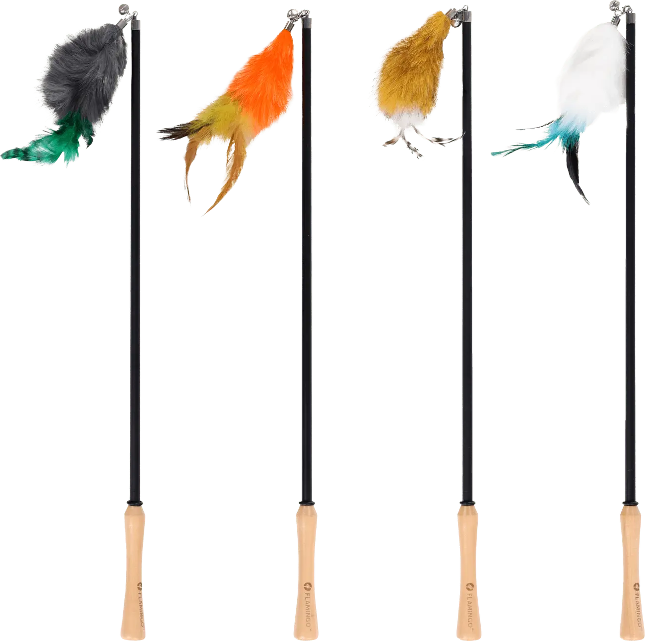 Šidítko Flamingo Nouk teleskopické 61–142 cm 1 ks mix barev