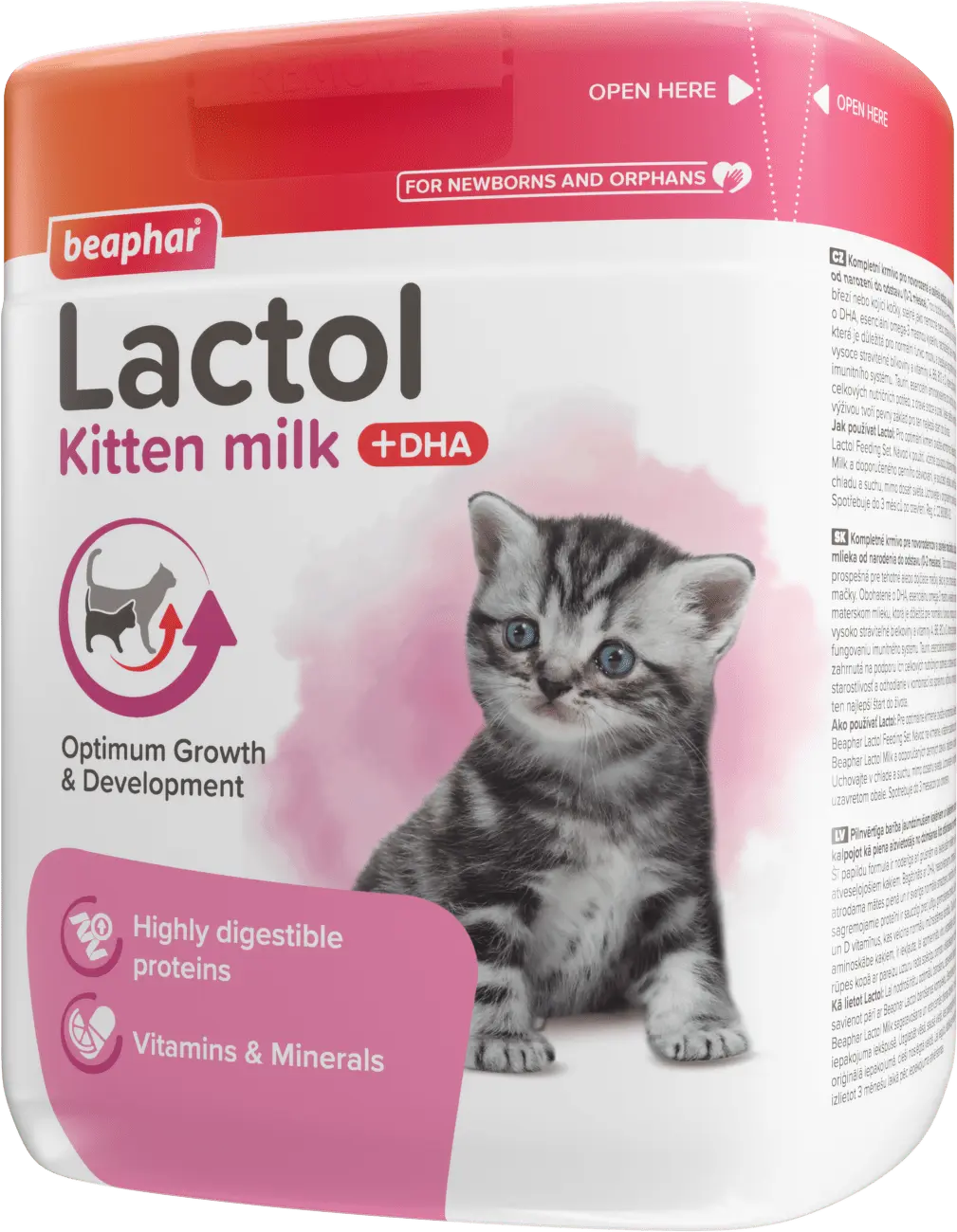 Sušené mléko Beaphar Lactol Kitty Milk 500g