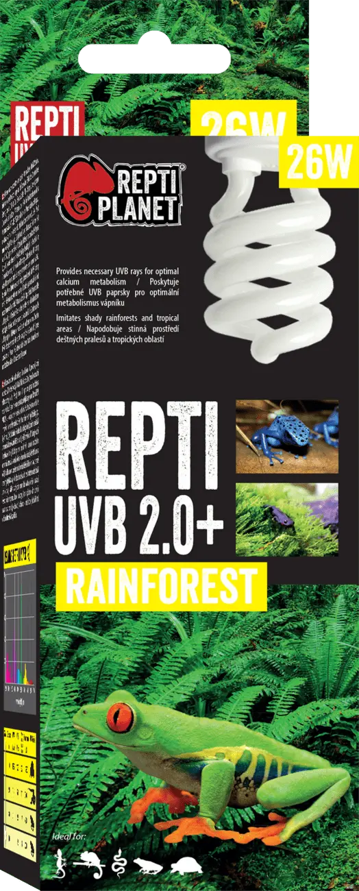 Repti Planet žárovka Compact-Fluorescent  UVB 2.0 26W