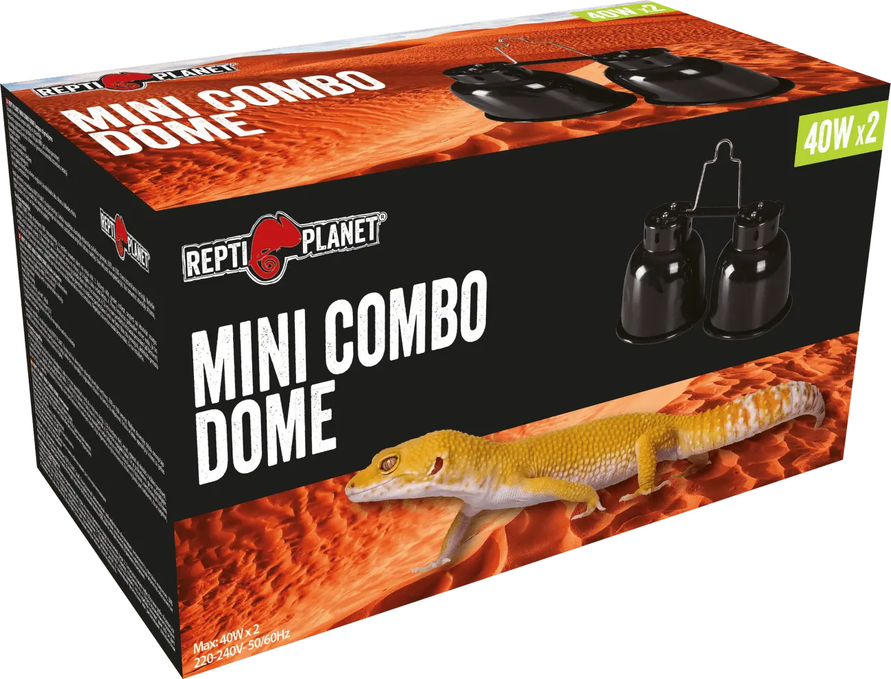 Repti Planet Osvětlení Dual Mini Combo Dome 2x40W