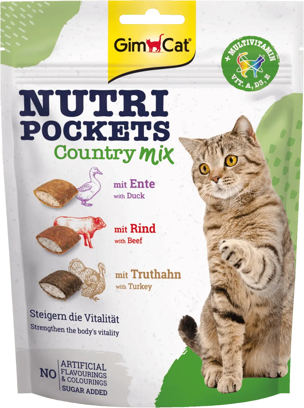 Pochoutky GimCat Nutri Pockets Country Mix 150 g