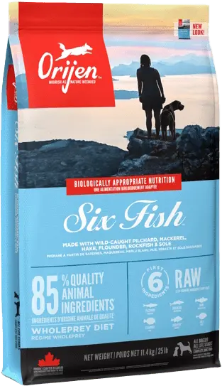 Orijen Dog Six Fish 11,4kg + Doprava zdarma