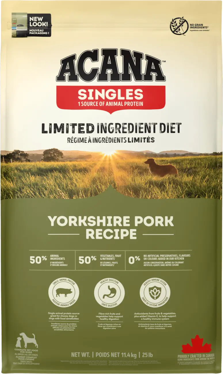 ACANA YORKSHIRE PORK 11,4 kg SINGLES