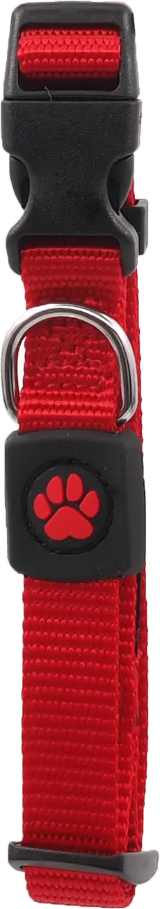 Obojek Active Dog Premium S červený 1,5x27-37cm