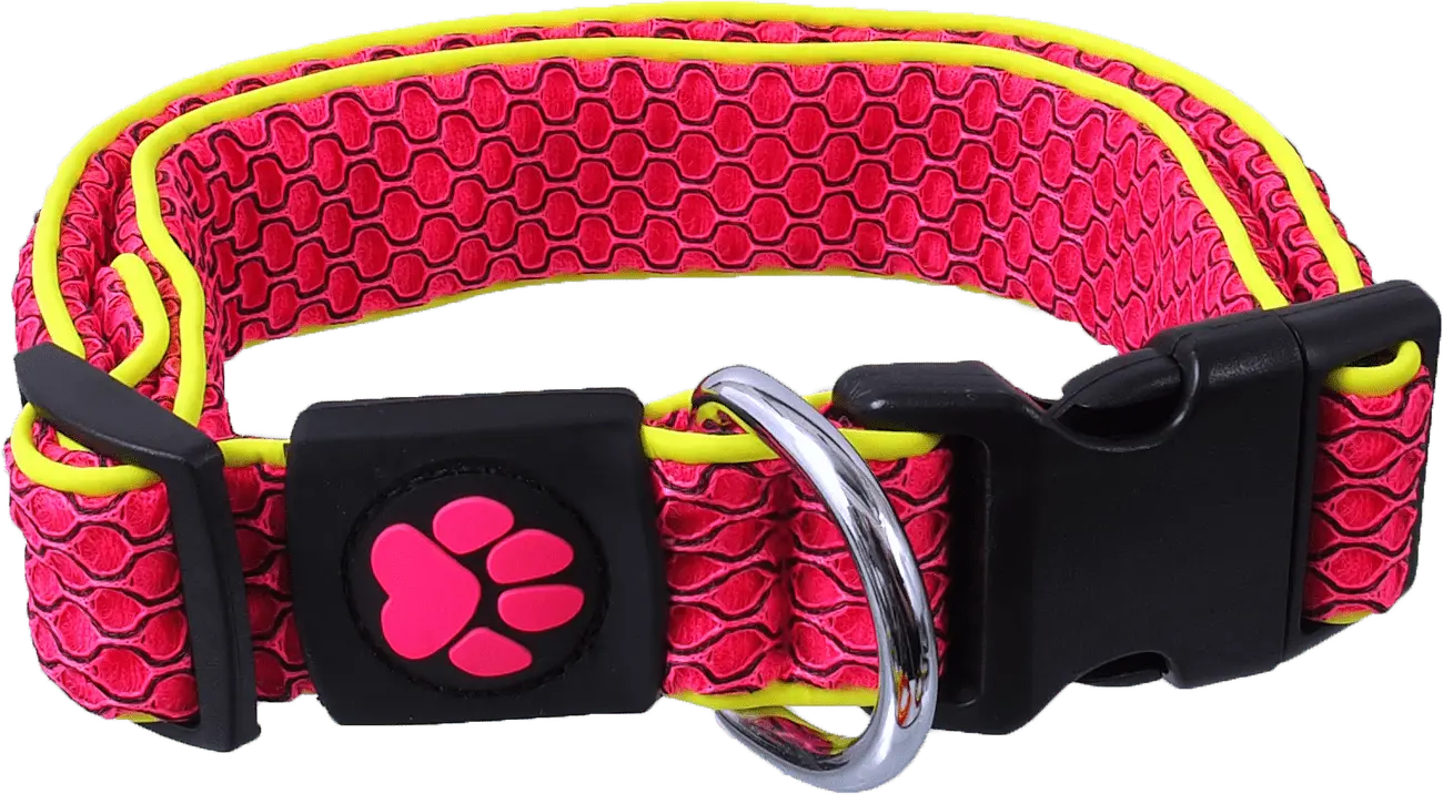 Obojek Active Dog Mellow L růžový 3,2x42-67cm