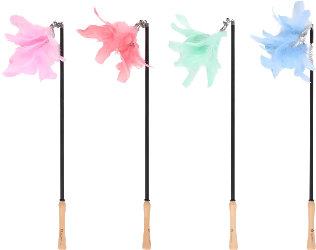 Šidítko Flamingo Nimmy teleskopické 61–186 cm 1 ks mix barev