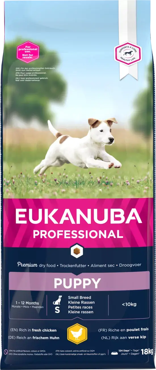 EBC Eukanuba Puppy & Junior Small 18kg